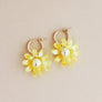 Wolf & Moon : Daisy Hoops in Honey