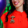 LaliBlue : Cursed Carnival : Demonic Carousel Brooch