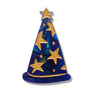 Erstwilder : Pete Cromer Fairy Tales 2 : Wizard Hat Simplified Mini Brooch
