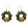 Erstwilder : Merry Menagerie : Forest Wreath Drop Earrings