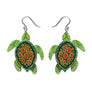Erstwilder : Brooke Sutton : Yaunati (Turtle) Drop Earrings