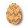 Martinis & Slippers : Eggs Cracked - Honeycomb Gold Painted