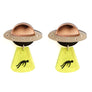 LaliBlue : Cursed Carnival : Flying Saucer Earrings