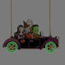 LaliBlue : Creepy Party : Frankenstein's Car Necklace