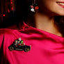 LaliBlue : Creepy Party : Frankenstein's car brooch