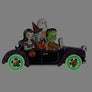LaliBlue : Creepy Party : Frankenstein's car brooch