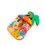 Rosie Rose Parker : Frankie and the Flamingo - at the Beach! Brooch