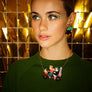 LaliBlue : Christmas : Friends on a bicycle necklace