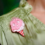 LaliBlue : Cursed Carnival : Ghost Cotton Candy Brooch