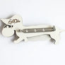 LaliBlue : Halloween Woods : Ghost Dachshund Brooch