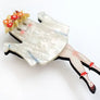 LaliBlue : Halloween Woods : Ghost brooch with flowers