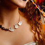 LaliBlue :  Creepy Party :  Ghosts necklace