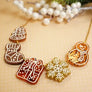 LaliBlue : Christmas : Gingerbread Cookie Necklace