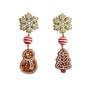 LaliBlue : Christmas : Gingerbread Cookies Earrings