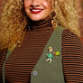 LaliBlue : Halloween Woods : Girl Scout Brooch