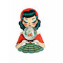 Laliblue : Christmas : Girl with a snow globe brooch