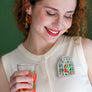 Laliblue : Plant Lover : Greenhouse brooch