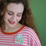 Laliblue : Plant Lover : Greenhouse brooch