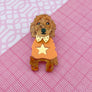 Bling Hound : Groodle Brooch