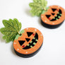 LaliBlue : Cursed Carnival : Halloween Pumpkin Earrings