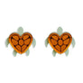 LaliBlue : Valentines : Heart Turtle Earrings