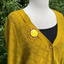 Birdie Bananas : Hello Sunshine Sun Brooch