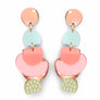 Bobbi Frances : Pastel Days : Hygge Statement Earrings
