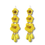 Bobbi Frances : Daintree 2: Hibiscus Drops Dangle Earrings
