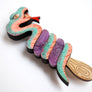 LaliBlue : Cursed Carnival : Ice Cream Snake Brooch