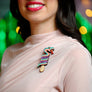 LaliBlue : Cursed Carnival : Ice Cream Snake Brooch
