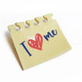 LaliBlue : Valentines : I love myself brooch