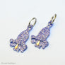 Lunar Deesigns : Jacaranda Flower - Periwinkle