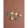 Wolf & Moon : Kara Charm Hoops