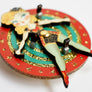 LaliBlue : Cursed Carnival : Knife Thrower Brooch