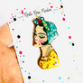Rosie Rose Parker : Lady Headscarf Brooch