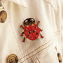 LaliBlue : Spring : Ladybug Brooch