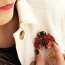 LaliBlue : Spring : Ladybug Brooch