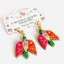 Rosie Rose Parker : Large Bird Dangle Earrings