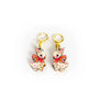Rosie Rose Parker : Layla the Easter bunny huggie hoops - matching