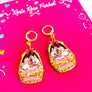 Rosie Rose Parker : Layla the bunny and the easter basket earrings
