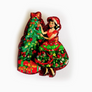 Rosie Rose Parker : Lets decorate the tree 3D brooch