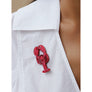 Wolf & Moon : Lobster Brooch
