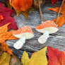 Kimchi & Coconut : Magic Mushroom Brooch - Autumn Glow