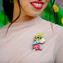 LaliBlue : Cursed Carnival : Martian Lady Brooch