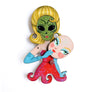LaliBlue : Cursed Carnival : Martian Lady Brooch