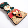 LaliBlue : Cursed Carnival : Medium Brooch with Ouija Board
