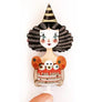 LaliBlue : Creepy Party : Mime with cake brooch