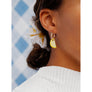 Wolf & Moon : Mini Lemon & Lime Slice Hoop Earrings