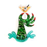 LaliBlue : Summerween : Monster Hand Brooch