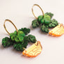 Laliblue : Plant Lover : Monstera earrings